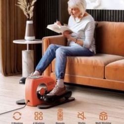 Open Box ROTAl Under Desk Elliptical, Electric Seated Pedal Exerciser with Display Monitor and Remote Control