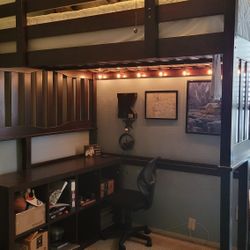 Loft Bed With Mattress