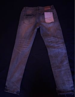 Purple jeans
