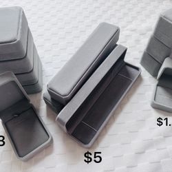 High Quality Velvet Jewelry Gift Boxes Cases - Earring Ring Necklace Pendant 