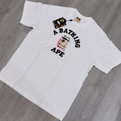 White Bape Tee