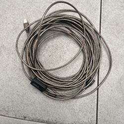50 Foot Usb 2  Extension Cable With Booster