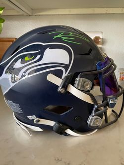 Russell Wilson Signed Seahawks Helmet