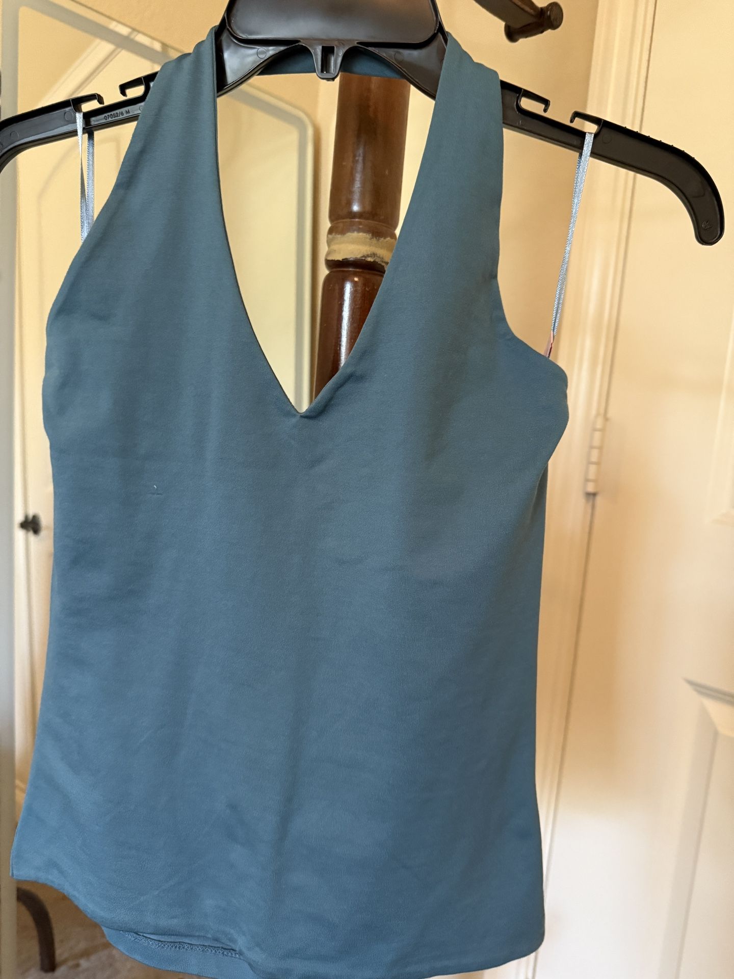 EUC XS Blue Women's Halter Top- only worn a couple of times