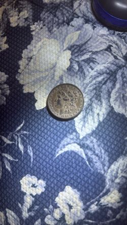 1891 CC Morgan Dollar Vf 30 Grade Rare Coin