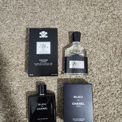 2 Pack Cologne - Bleu De Chanel & Creed Aventus 