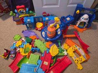 Free vtech kids train toy