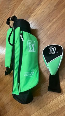 GOLF CARRY BAG  & HEAD COVER FOR JUNIOR  ( 3-5 AGE ) NEW