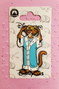 Disneyland Paris Robin Hood Prince John Crown Single Pin 2026 DLP
