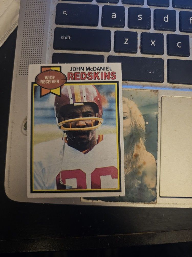 John Mcdaniel 1979 Topps Foltball Card