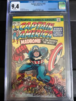 Captain America #193 CGC 9.4 Marvel Comics 1976