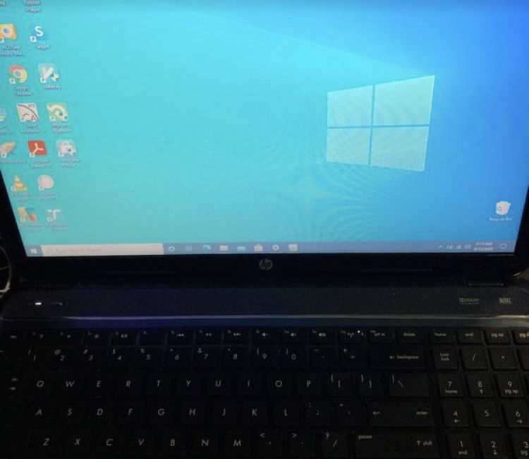 Touchscreen Hp laptop