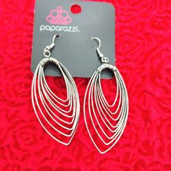 New Paparazzi Feather Earrings