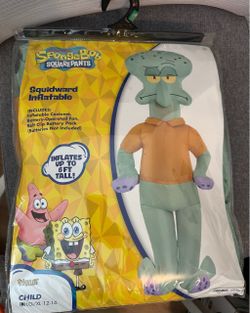 Squidward Inflatable costume
