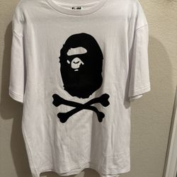 White Bape Tee