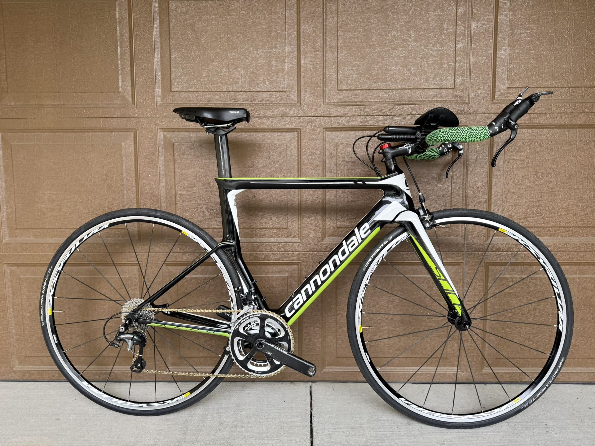 Cannondale Slice Carbon Triathlon/Road Bike 54 CM