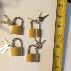 4- Brass Pad Locks