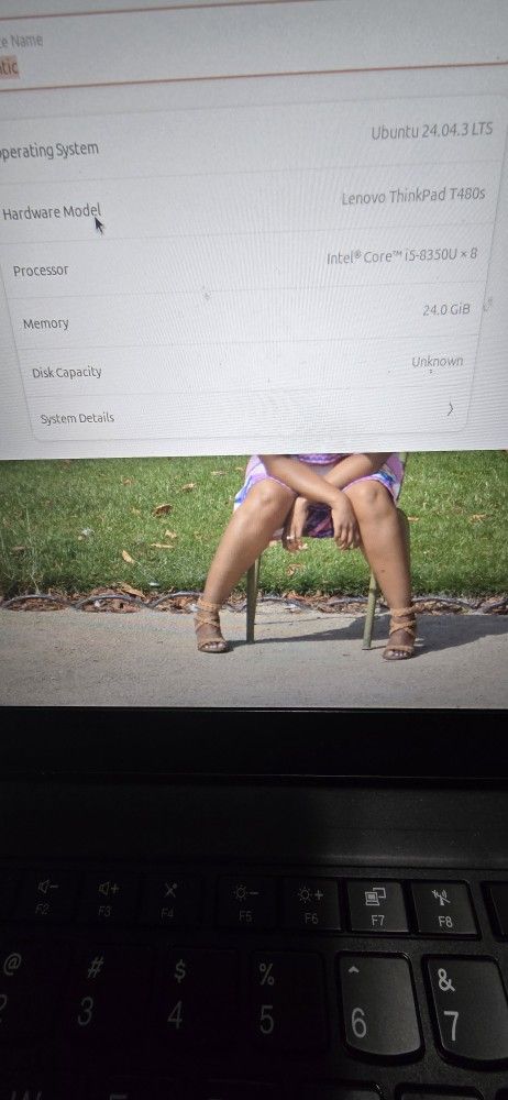 Lenovo ThinkPad T480s – 25GB RAM | 256GB SSD | Ubuntu Linux – $300 OBO