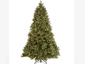7.5 ft. Pre-Lit Downswept Douglas Fir Tree with 750 Dual Color LED Lights, Plug-In