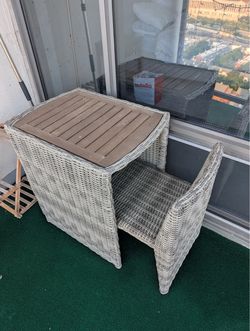 Patio Set (1 table + 2 chairs)