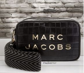 ✨BRAND NEW/ AUTHENTIC✨ Marc Jacobs Croc Embossed Flash Bag 