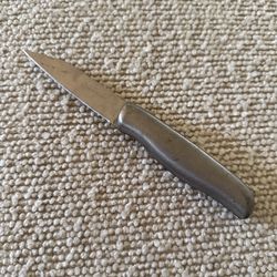 vintage stainless steel paring kitchen knife compact