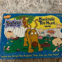 Rugrats Backyard Toy Hunt Game