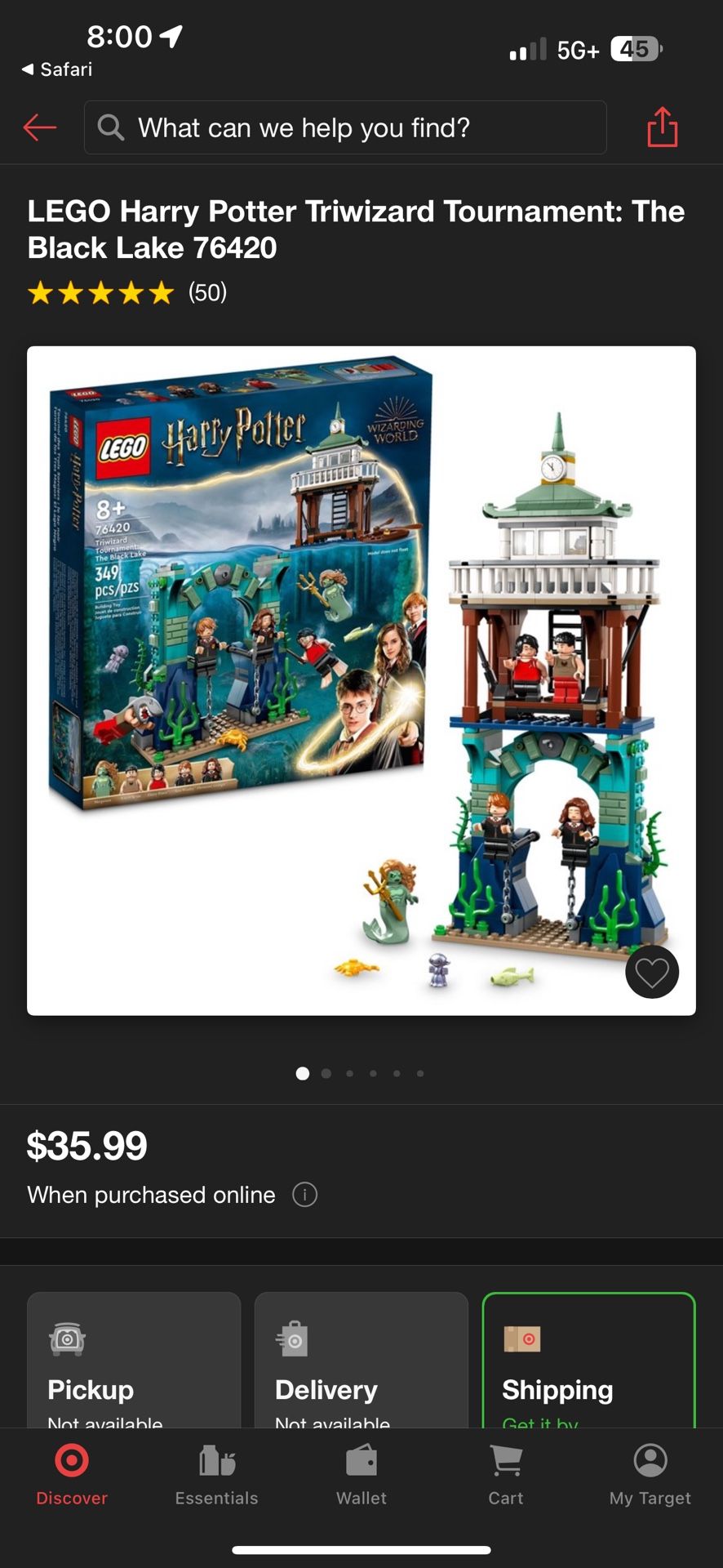 Harry Potter Lego Set