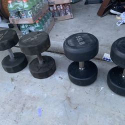 Very Nice Pair Of 55 Lb Dumbbells $110 for either pair
