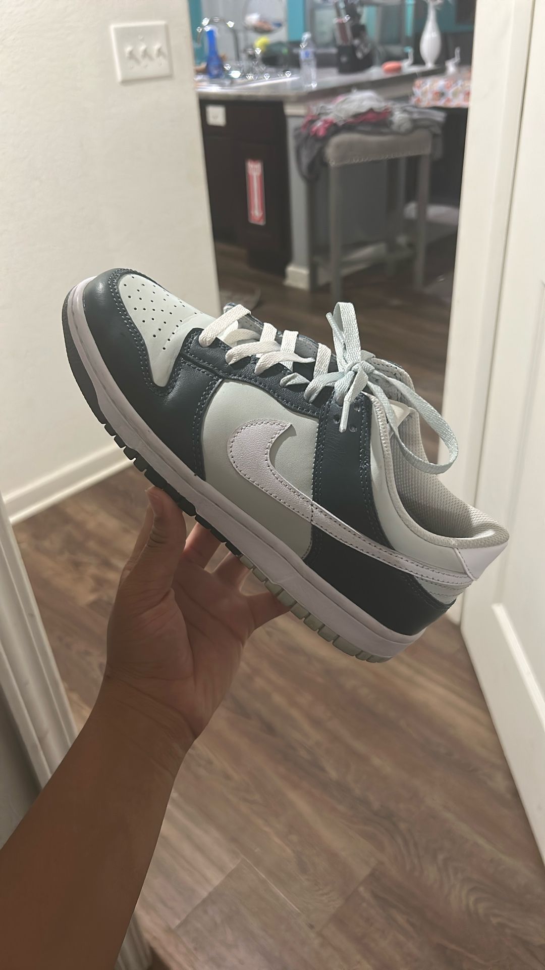 nike dunk low premium split - deep jungle