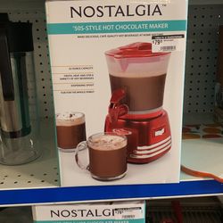 Nostalgia Hot Chocolate Maker
