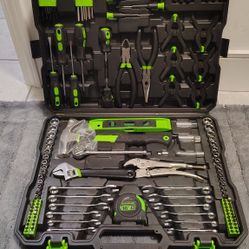 PITTSBURGH Tool Set with Case, 146-Piece