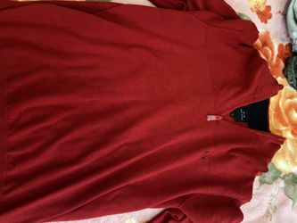 A|X Red Zip Up Flece Jacket Sz medium