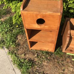Wood Craftsman Box (no Hinges) -about 50 Yrs Old