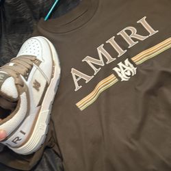 Brown & White Ma-1 