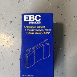 Ebc red brake pads