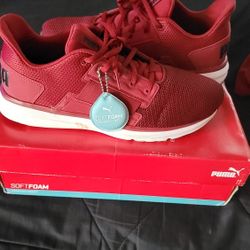 Puma Enzo Street Soft Foam Shoes And T-SHIRT 