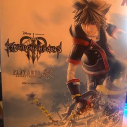 Kingdom Hearts 3 Sora Play Arts Kai Figure (No Stand)