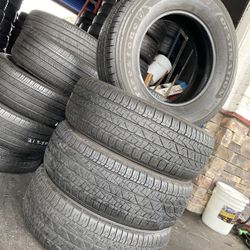 4 Firestone 265/65/17 Free Mount Balance
