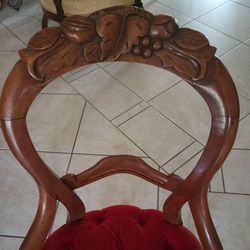 2 Beautiful antique carved chairs