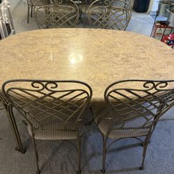 Granite Dining Room Table 