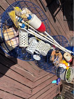 4 crab traps and accessories $200 each or $700 for all