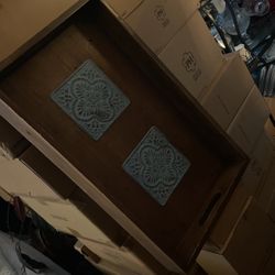 Nice Wooden Tray!!!!;) Decoration😍