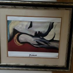 Pablo Picasso “The Rest / Le Repos” Giclee Print Oil Painting Poster  