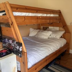 Solid Wood Bunk Bed