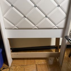 Twin Sized White Head Board