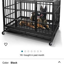 Heavy Duty Dog Crate Cage Kennel