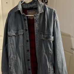 Jean Jacked Lined With Fleece