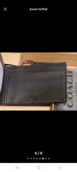 Coach Men's 3 -in - 1 Wallet Gift Set