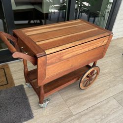 Handcrafted one of a kind coffee bar table